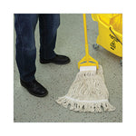 Load image into Gallery viewer, Mop Head, Pro Loop Web/tailband, Premium Saddleback Head, Ctn, 24-oz., Wh, 12/ct