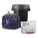 Load image into Gallery viewer, Recycled Low-density Polyethylene Can Liners, 45 Gal, 1.1 Mil, 40" X 46", Clear, 10 Bags/roll, 10 Rolls/carton