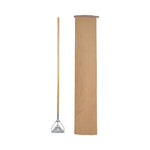 Load image into Gallery viewer, Screw Clamp Metal Head Wooden Mop Handle, #20+, 1.13" Dia X 62", Natural