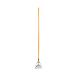 Load image into Gallery viewer, Quick Change Metal Head Mop Handle For No. 20 And Up Heads, 62" Wood Handle