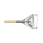 Load image into Gallery viewer, Quick Change Metal Head Mop Handle For No. 20 And Up Heads, 62" Wood Handle