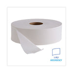 Load image into Gallery viewer, Jrt Bath Tissue, Jumbo, Septic Safe, 1-ply, White, 3.5" X 4,000 Ft, 6/carton