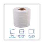 Load image into Gallery viewer, 2-ply Toilet Tissue, Standard, Septic Safe, White, 4 X 3, 500 Sheets/roll, 96 Rolls/carton