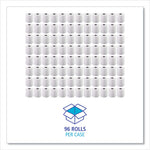 Load image into Gallery viewer, 2-ply Toilet Tissue, Septic Safe, White, 4.5 X 4.5, 500 Sheets/roll, 96 Rolls/carton