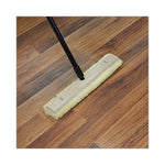 Load image into Gallery viewer, Fiberglass Broom Handle, Nylon Plastic Threaded End, 1" Dia X 60", Black