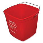Load image into Gallery viewer, Purapail, 6 Qt, Polypropylene, Red/white