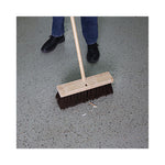 Load image into Gallery viewer, Street Broom Head, 6.25" Brown Polypropylene Bristles, 16" Brush