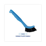 Load image into Gallery viewer, Grout Brush, Black Nylon Bristles, 8.13" Blue Plastic Handle