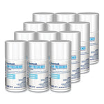 Load image into Gallery viewer, Metered Air Freshener Refill, Fresh Linen Scent Refill, 7 Oz Aerosol Can, 12/carton