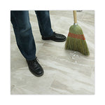 Load image into Gallery viewer, Mixed Fiber Maid Broom, Mixed Fiber Bristles, 55" Overall Length, Natural, 12/carton