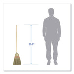 Load image into Gallery viewer, Parlor Broom, Yucca/corn Fiber Bristles, 55.5" Overall Length, Natural