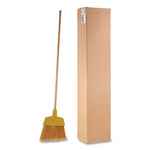 Load image into Gallery viewer, Angler Broom, 53" Handle, Yellow, 12/carton