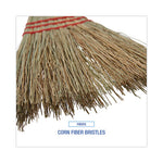 Load image into Gallery viewer, Corn Fiber Lobby/toy Broom, Corn Fiber Bristles, 39" Overall Length, Red, 12/carton