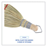 Load image into Gallery viewer, Corn Whisk Broom, Corn Fiber Bristles, 9" Bristle Length, Yellow, 12/carton
