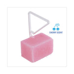 Load image into Gallery viewer, Toilet Bowl Para Deodorizer Block, Cherry Scent, 4 Oz, Pink, 144/carton