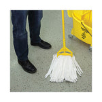 Load image into Gallery viewer, Nonwoven Cut End Edge Mop, Rayon/polyester, #24, White, 12/carton
