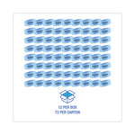 Load image into Gallery viewer, Bowl Clip, Cotton Blossom Scent, Blue, 12/box, 6 Boxes/carton