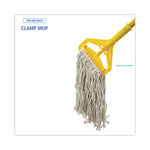 Load image into Gallery viewer, Mop Head, Cotton, Cut-end, White, 4-ply, #16 Band, 12/carton