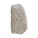 Load image into Gallery viewer, Mop Head, Lie-flat Head, Cotton Fiber, 24 Oz., White, 12/carton