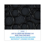 Load image into Gallery viewer, Commode Mat 2.0, Rubber, 22 X 22, Black, 6/carton