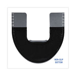 Load image into Gallery viewer, Commode Mat 2.0, Rubber, 22 X 22, Gray/white, 6/carton