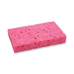 Load image into Gallery viewer, Small Cellulose Sponge, 3.6 X 6.5, 0.9" Thick, Pink, 2/pack, 24 Packs/carton