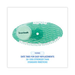 Load image into Gallery viewer, Curve Air Freshener, Cucumber Melon, Solid, Green, 10/box