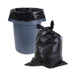 Load image into Gallery viewer, Industrial Drum Liners Rolls, 60 Gal, 2.7 Mil, 38 X 63, Black, 1 Roll Of 50 Bags