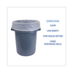 Load image into Gallery viewer, Industrial Drum Liners Rolls, 60 Gal, 2.7 Mil, 38 X 63, Clear, 1 Roll Of 50 Bags