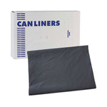Load image into Gallery viewer, Linear Low Density Industrial Can Liners, 60 Gal, 1.3 Mil, 38 X 58, Gray, 100/carton