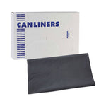 Load image into Gallery viewer, Linear Low Density Industrial Can Liners, 45 Gal, 1.3 Mil, 40 X 46, Gray, 100/carton