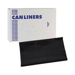 Load image into Gallery viewer, Linear Low Density Industrial Can Liners, 45 Gal, 1.7 Mil, 40 X 46, Black, 100/carton