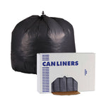 Load image into Gallery viewer, Linear Low Density Industrial Can Liners, 56 Gal, 1.3 Mil, 43 X 47, Gray, 100/carton