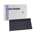 Load image into Gallery viewer, Linear Low Density Industrial Can Liners, 56 Gal, 1.3 Mil, 43 X 47, Gray, 100/carton