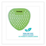 Load image into Gallery viewer, Gem Urinal Screens, Herbal Mint Scent, Green, 12/box