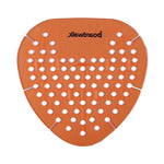 Load image into Gallery viewer, Gem Urinal Screens, Mango Scent, Orange, 12/box