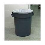 Load image into Gallery viewer, High Density Industrial Can Liners Flat Pack, 33 Gal, 16 Mic, 33 X 40, Natural, 200/carton