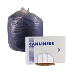 Load image into Gallery viewer, High Density Industrial Can Liners Flat Pack, 60 Gal, 13 Mic, 38 X 60, Natural, 200/carton