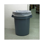 Load image into Gallery viewer, High Density Industrial Can Liners Flat Pack, 60 Gal, 16 Mic, 38 X 60, Natural, 100/carton