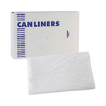 Load image into Gallery viewer, High Density Industrial Can Liners Flat Pack, 45 Gal, 16 Mic, 40 X 48, Natural, 200/carton