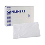 Load image into Gallery viewer, High Density Industrial Can Liners Flat Pack, 56 Gal, 16 Mic, 43 X 48, Natural, 200/carton