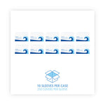 Load image into Gallery viewer, Premium Half-fold Toilet Seat Covers, 14.17 X 16.73, White, 250 Covers/sleeve, 10 Sleeves/carton