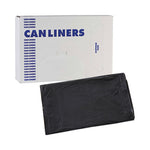 Load image into Gallery viewer, Linear Low Density Industrial Can Liners, 30 Gal, 0.65 Mil, 30 X 36, Black, 200/carton