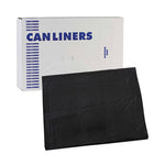 Load image into Gallery viewer, Linear Low Density Industrial Can Liners, 60 Gal, 0.7 Mil, 38 X 58, Black, 100/carton