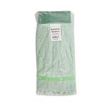 Load image into Gallery viewer, Microfiber Looped-end Wet Mop Heads, Medium, Green, 12/carton