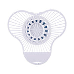 Load image into Gallery viewer, Urinal Screen With Non-para Cleaner Block, Green Apple Scent, 3.25 Oz, Blue/white, 12/box