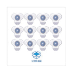 Load image into Gallery viewer, Urinal Screen With Non-para Cleaner Block, Green Apple Scent, 3.25 Oz, Blue/white, 12/box