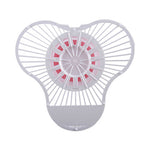 Load image into Gallery viewer, Urinal Screen With Para Deodorizer Block, Cherry Scent, 3 Oz, Red/white, 12/box