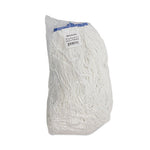 Load image into Gallery viewer, Cut-end Lie-flat Mop Head, Rayon, 16oz, White, 12/carton
