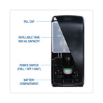 Load image into Gallery viewer, Bulk Fill Foam Soap Dispenser With Key Lock, 900 Ml, 5.25 X 4 X 12, Black Pearl
